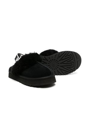 ciabatta in pelle nero UGG KIDS | 1130395KBLK